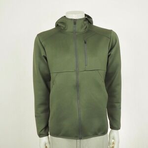 New GoLite Softshell Full-Zip Hoodie Jacket Mens Medium Green Hooded Outdoor